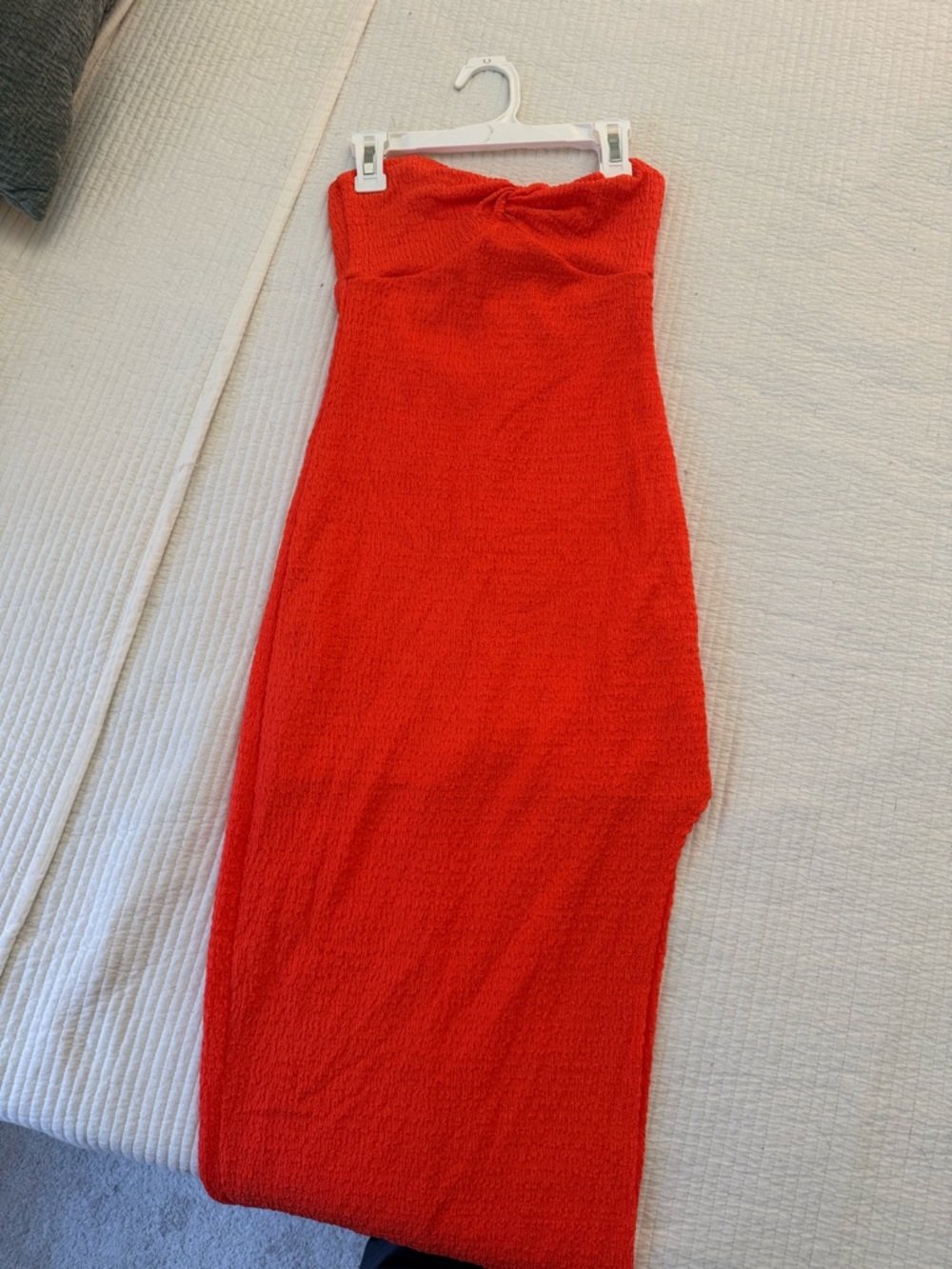Wild fable strapless midi bodycon dress XS